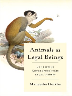 cover image of Animals as Legal Beings